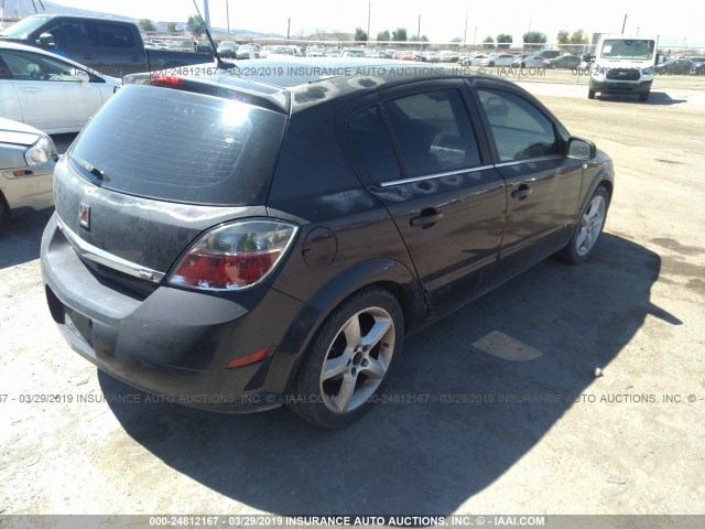 W08AT671685054312 - 2008 SATURN ASTRA XR BLACK photo 4