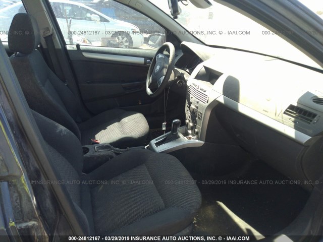 W08AT671685054312 - 2008 SATURN ASTRA XR BLACK photo 5