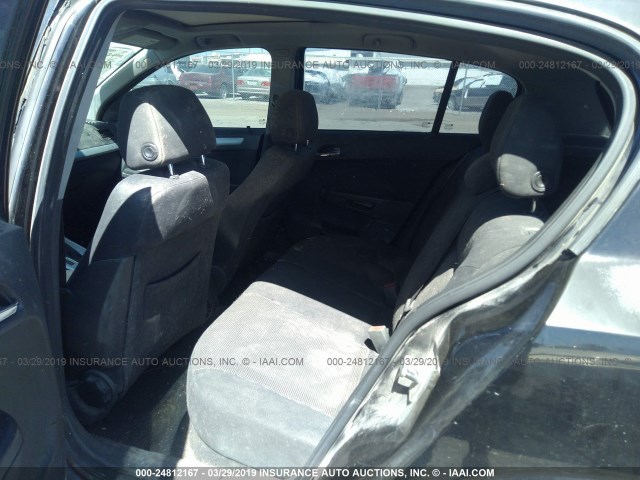 W08AT671685054312 - 2008 SATURN ASTRA XR BLACK photo 8