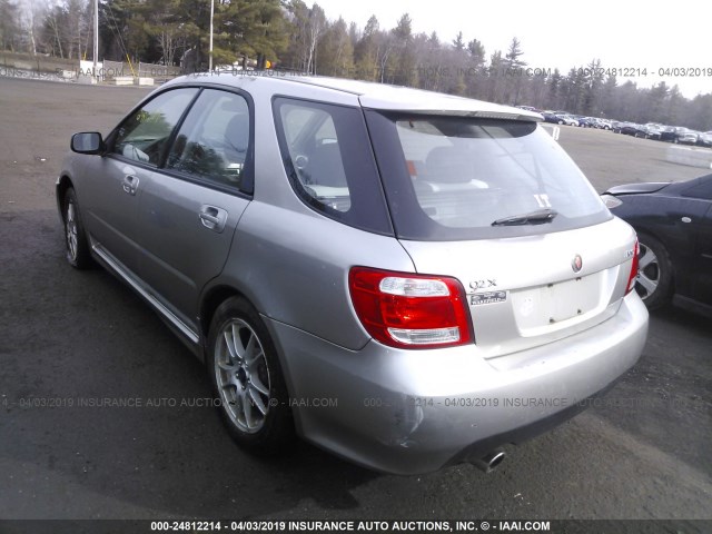 JF4GG22685G052054 - 2005 SAAB 9-2 AERO SILVER photo 3