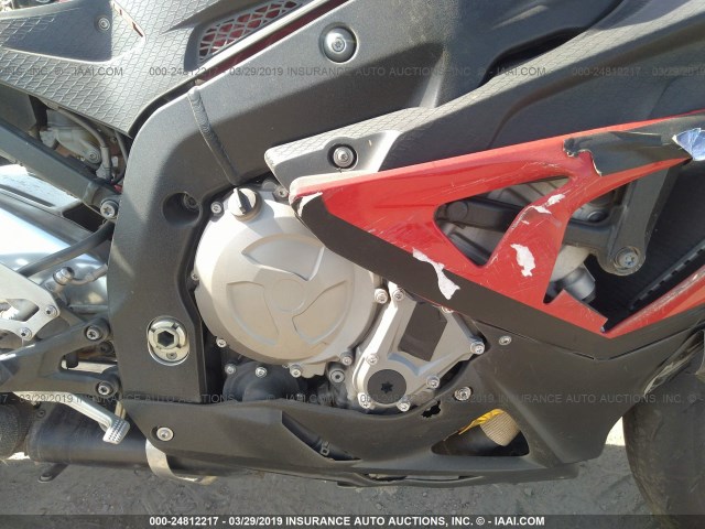 WB1053401DZL17362 - 2013 BMW S 1000 RR RED photo 8