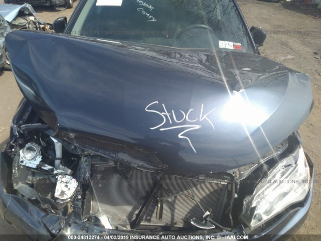 4T4BF1FK9GR546676 - 2016 TOYOTA CAMRY LE/XLE/SE/XSE BLUE photo 10