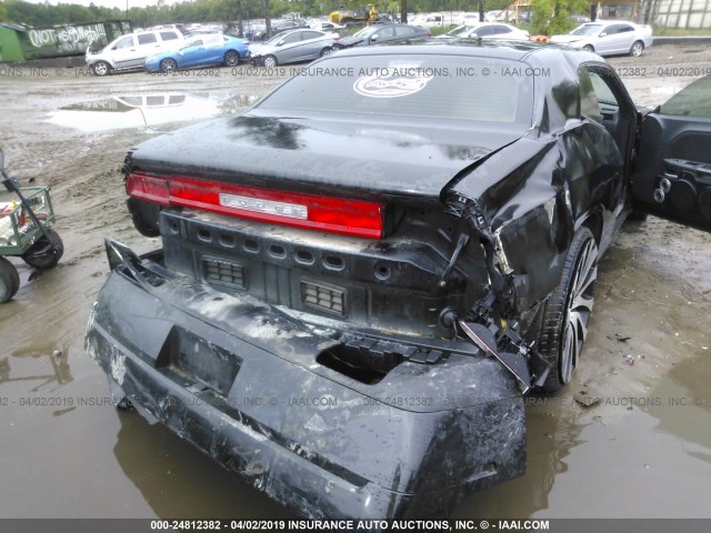 2C3CDYAG8DH648803 - 2013 DODGE CHALLENGER SXT BLACK photo 6