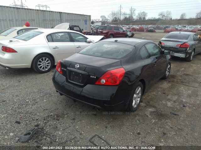 1N4AL24E38C138788 - 2008 NISSAN ALTIMA 2.5S BLACK photo 4