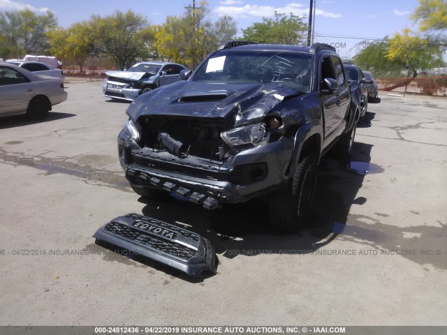 3TMCZ5AN6GM019055 - 2016 TOYOTA TACOMA DBL CAB/SR/SR5/TRD SPT/OR BLACK photo 6