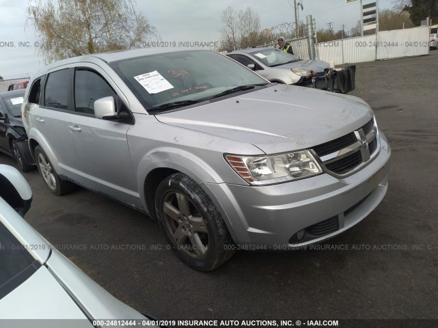 3D4GG57V99T142620 - 2009 DODGE JOURNEY SXT SILVER photo 1