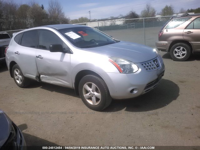 JN8AS5MVXAW610590 - 2010 NISSAN ROGUE S/SL/KROM SILVER photo 1