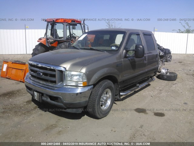 1FTSW30F33EA94962 - 2003 FORD F350 SRW SUPER DUTY GOLD photo 2