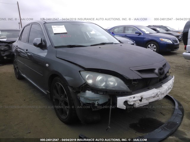 JM1BK344591235339 - 2009 MAZDA 3 S GRAY photo 1