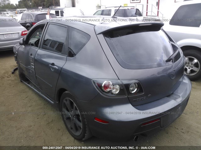 JM1BK344591235339 - 2009 MAZDA 3 S GRAY photo 3