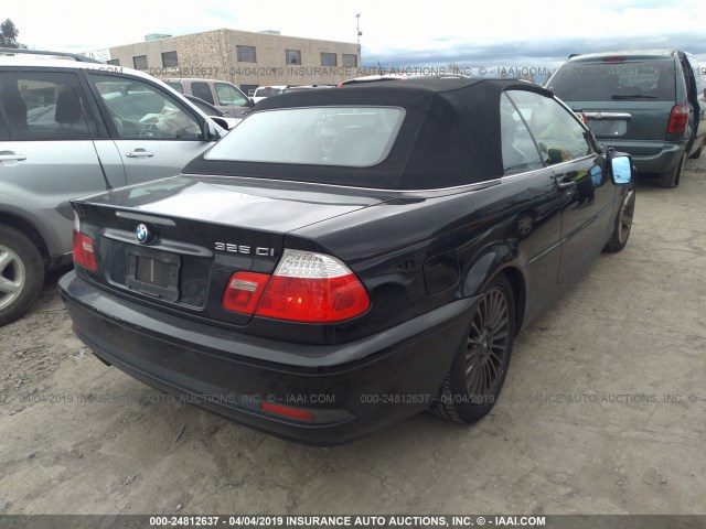 WBABW33454PL27480 - 2004 BMW 325 CI BLACK photo 4