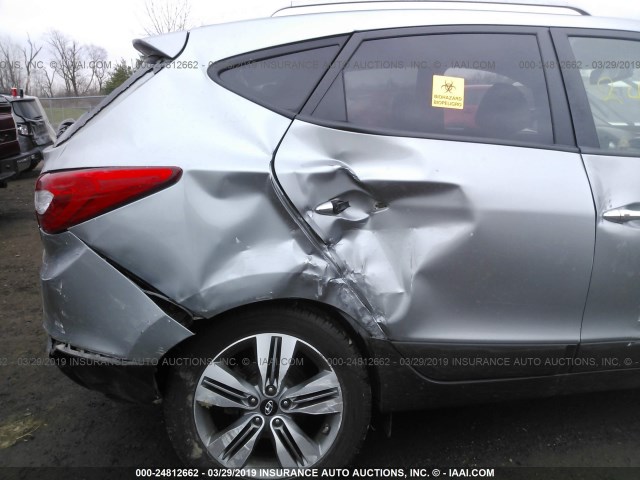 KM8JUCAG0EU791910 - 2014 HYUNDAI Tucson GLS/LIMITED/SE GRAY photo 6