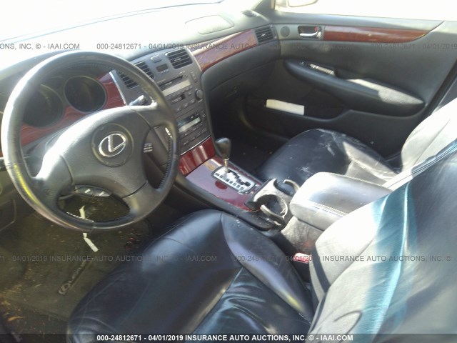 JTHBF30G630123276 - 2003 LEXUS ES 300 SILVER photo 5