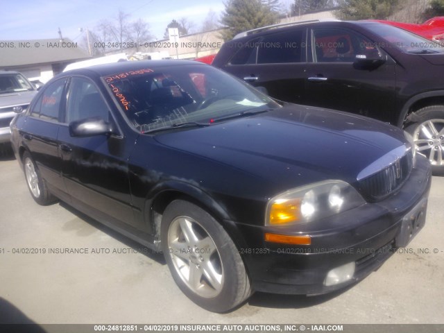 1LNHM87A82Y708260 - 2002 LINCOLN LS BLACK photo 1