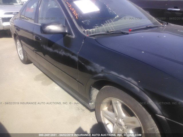 1LNHM87A82Y708260 - 2002 LINCOLN LS BLACK photo 6