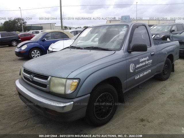 4TANL42N9WZ139928 - 1998 TOYOTA TACOMA GRAY photo 2