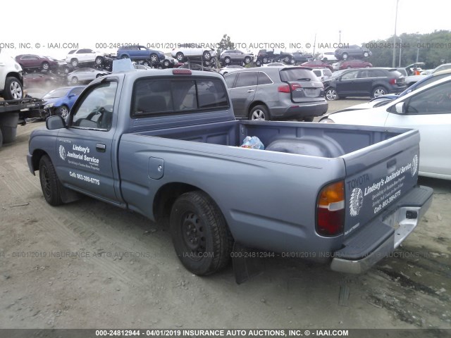 4TANL42N9WZ139928 - 1998 TOYOTA TACOMA GRAY photo 3