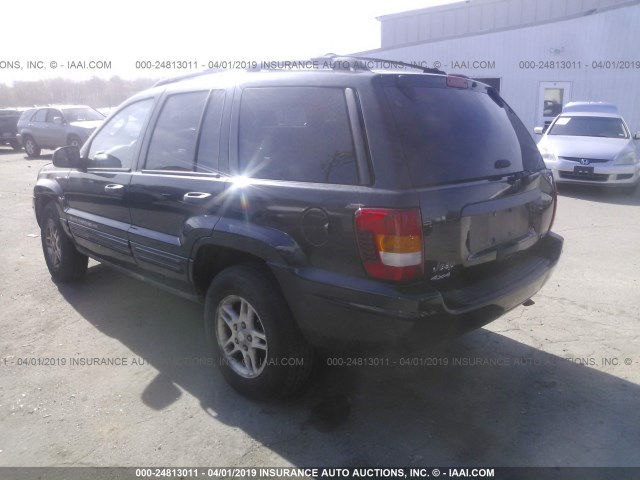 1J4GW48S64C175040 - 2004 JEEP GRAND CHEROKEE LAREDO/COLUMBIA/FREEDOM 黑色 照片 3