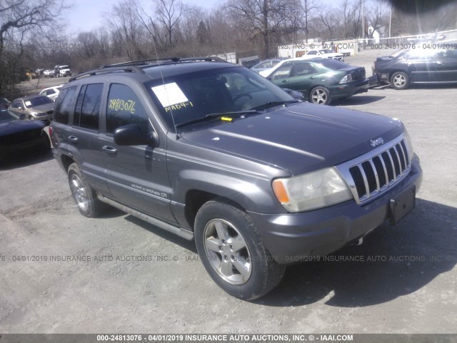 1J8GW68J44C174955 - 2004 JEEP GRAND CHEROKEE OVERLAND BEIGE photo 1