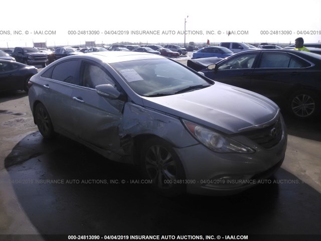 5NPEC4AC9BH126151 - 2011 HYUNDAI SONATA SE/LIMITED GRAY photo 1