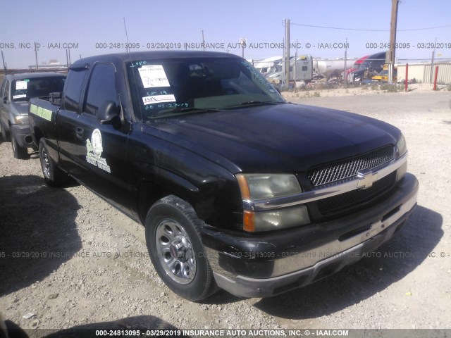 1GCEC19X84Z340534 - 2004 CHEVROLET SILVERADO C1500 GRAY photo 1