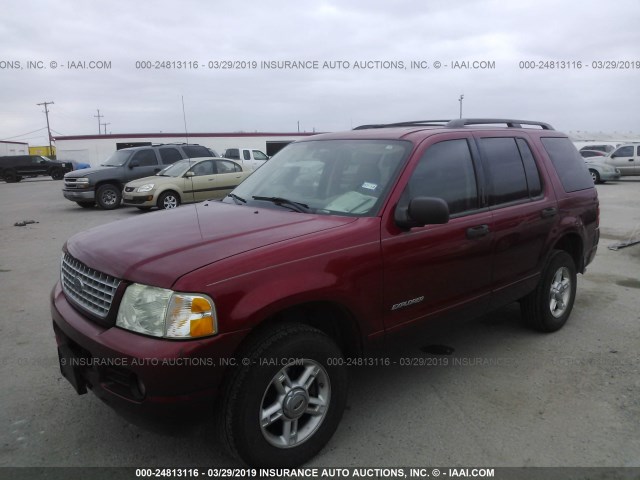 1FMZU63K44UC37306 - 2004 FORD EXPLORER XLT/XLT SPORT/NBX Qırmızı foto 2