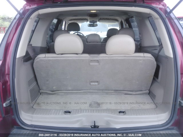 1FMZU63K44UC37306 - 2004 FORD EXPLORER XLT/XLT SPORT/NBX Qırmızı foto 8
