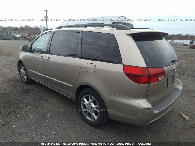 5TDZA22C74S191085 - 2004 TOYOTA SIENNA XLE/XLE LIMITED GOLD photo 3