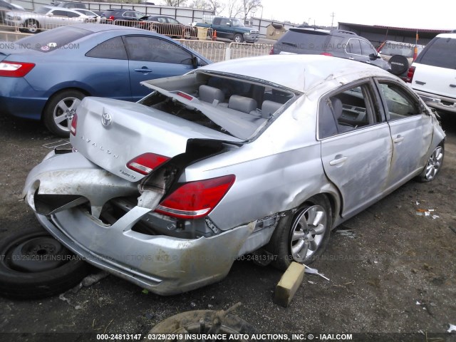 4T1BK36B66U110464 - 2006 TOYOTA AVALON XL/XLS/TOURING/LIMITED SILVER photo 4