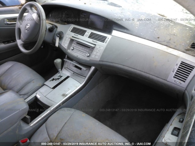 4T1BK36B66U110464 - 2006 TOYOTA AVALON XL/XLS/TOURING/LIMITED SILVER photo 5