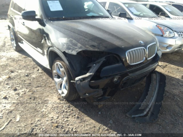 5UXZW0C57CL663547 - 2012 BMW X5 XDRIVE35D BLACK photo 6