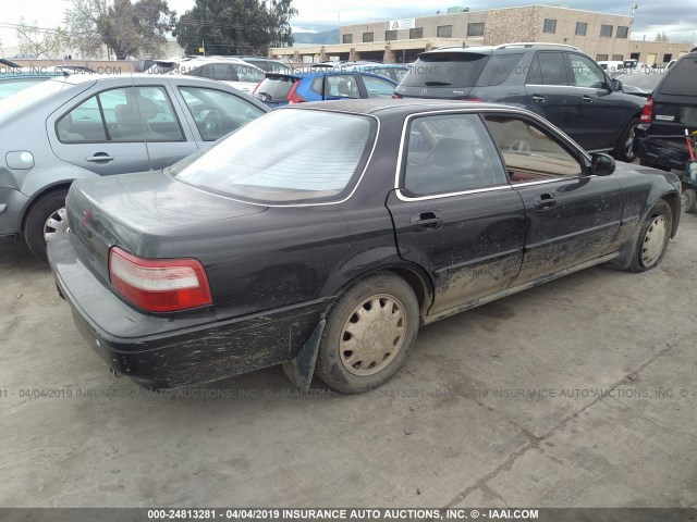 JH4CC2666PC005321 - 1993 ACURA VIGOR GS BLACK photo 4