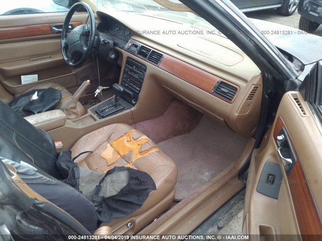 JH4CC2666PC005321 - 1993 ACURA VIGOR GS BLACK photo 5