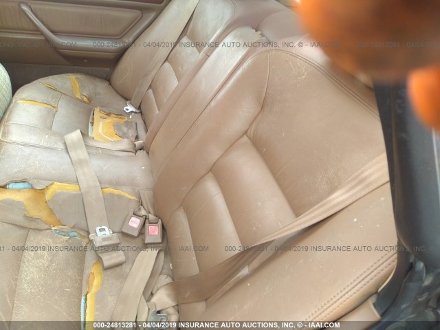 JH4CC2666PC005321 - 1993 ACURA VIGOR GS BLACK photo 8