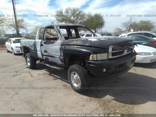 1B7KF23W7YJ132679 - 2000 DODGE RAM 2500 BLACK photo 1