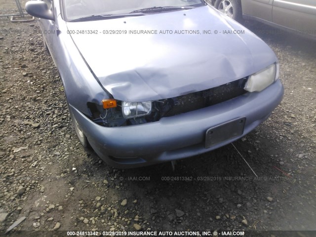 3N1AB41D1XL112538 - 1999 NISSAN SENTRA XE/GXE BLUE photo 6