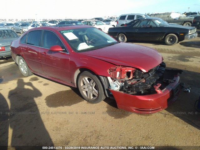 2G1WB5E39F1163711 - 2015 CHEVROLET IMPALA LIMITED LT RED photo 1