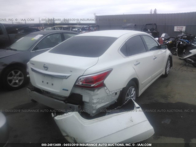 1N4AL3AP3EN219818 - 2014 NISSAN ALTIMA 2.5/S/SV/SL 白色 照片 4