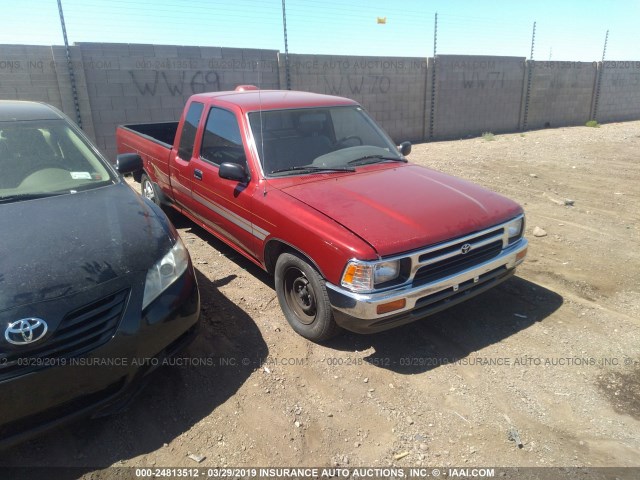 JT4VN93D4R5041399 - 1994 TOYOTA PICKUP 1/2 TON EX LNG WHLBASE/DX RED photo 1