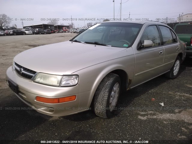 JN1CA21D1XM400355 - 1999 NISSAN MAXIMA GLE/GXE/SE BEIGE photo 2