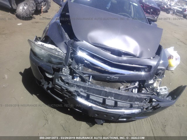 1G1ZC5EU9BF222844 - 2011 CHEVROLET MALIBU 1LT 灰色 照片 6