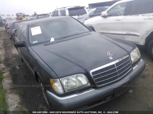 WDBGA51E9SA247158 - 1995 MERCEDES-BENZ S 500 BLACK photo 1