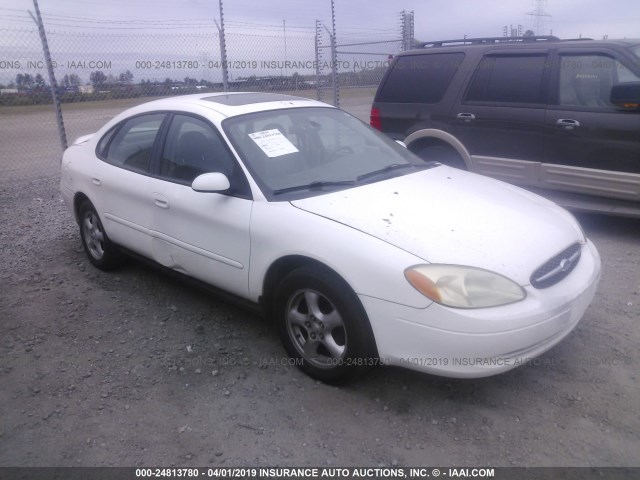 1FAFP55S43G201284 - 2003 FORD TAURUS SES WHITE photo 1