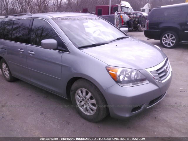 5FNRL3H70AB064110 - 2010 HONDA ODYSSEY EXL SILVER photo 1