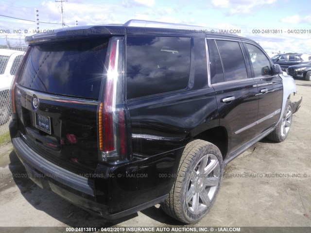 1GYS4CKJ9FR179528 - 2015 CADILLAC ESCALADE PREMIUM BLACK photo 4