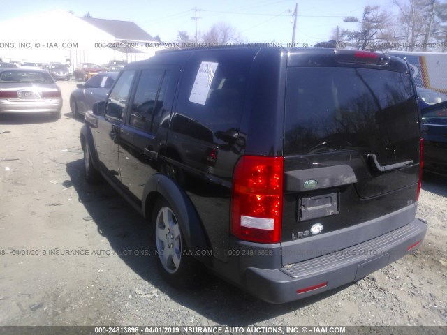 SALAD24416A394542 - 2006 LAND ROVER LR3 SE BLACK photo 3