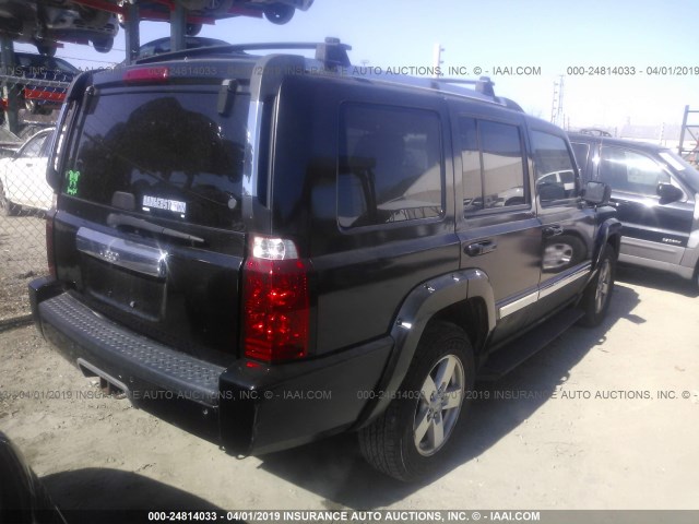 1J8HG58N36C181025 - 2006 JEEP COMMANDER LIMITED 黑色 照片 4