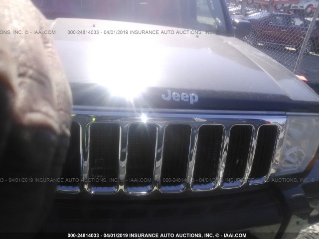 1J8HG58N36C181025 - 2006 JEEP COMMANDER LIMITED 黑色 照片 6