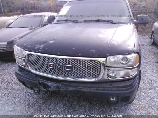 1GKFK66U02J130427 - 2002 GMC DENALI XL K1500 BLACK photo 6