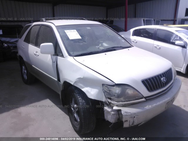 JT6GF10U0Y0047635 - 2000 LEXUS RX 300 WHITE photo 1